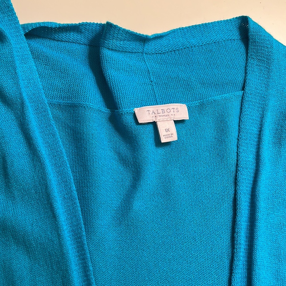 Talbots , Soft, Structured Sweater, Size 1x - image 2